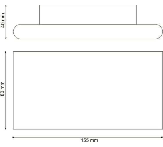 Настенный светодиодный светильник Lucia Tucci AERO W204 bianco LED