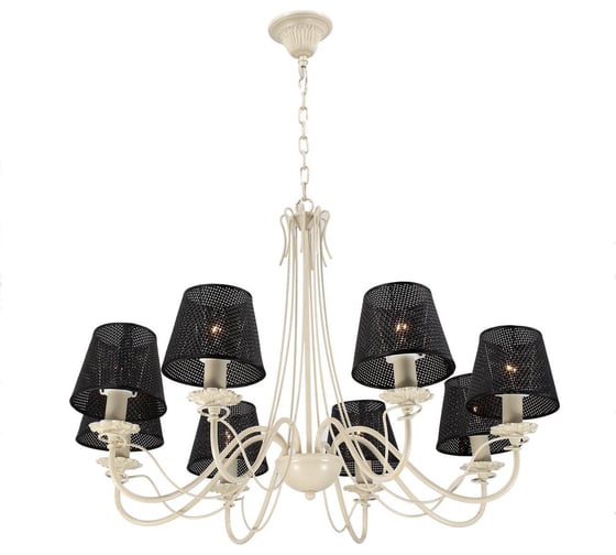 Подвесная люстра Lucia Tucci Bristol 890.8 ivory 1