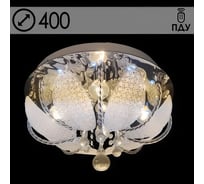 Люстра РОСТОК 55728/400 CR хром 4x40W E14 LED-WT ПДУ d400, SDA22 988018222