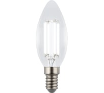 Лампа светодиодная прозрачная Uniel LED-C35-4W/4000K/E14/CL GLY01TR UL-00011937