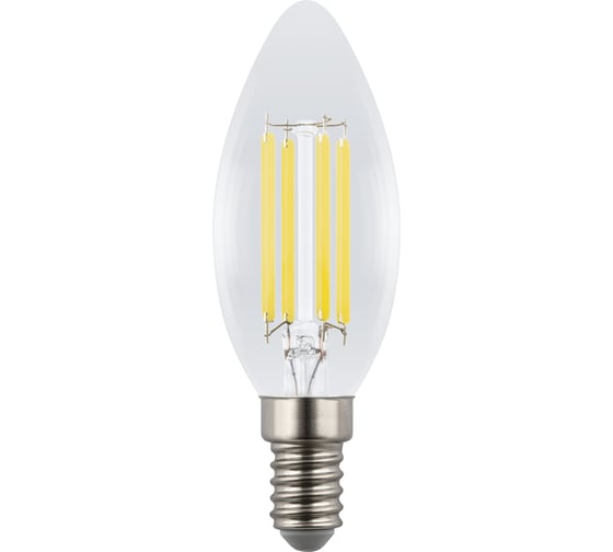 Лампа светодиодная прозрачная Uniel LED-C35-4W/4000K/E14/CL GLY01TR UL-00011937