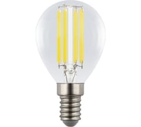 Лампа светодиодная прозрачная Uniel LED-G45-4W/3000K/E14/CL GLY01TR UL-00011938