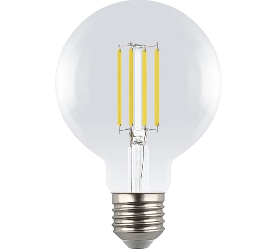 Лампа светодиодная прозрачная Uniel LED-G95-5W/4000K/E27/CL GLY01TR UL-00011943