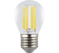 Лампа светодиодная прозрачная Uniel LED-G45-4W/3000K/E27/CL GLY01TR UL-00011940