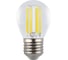 Лампа светодиодная прозрачная Uniel LED-G45-4W/3000K/E27/CL GLY01TR UL-00011940 1