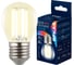 Лампа светодиодная прозрачная Uniel LED-G45-4W/3000K/E27/CL GLY01TR UL-00011940 2