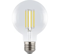 Лампа светодиодная прозрачная Uniel LED-G95-5W/3000K/E27/CL GLY01TR UL-00011942