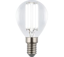 Лампа светодиодная прозрачная Uniel LED-G45-4W/4000K/E14/CL GLY01TR UL-00011939