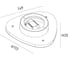 Бра декоративное DesignLed, Белый, 7Вт, 3000K, IP20, ML-TR153-WH-WW 00-00016544 3