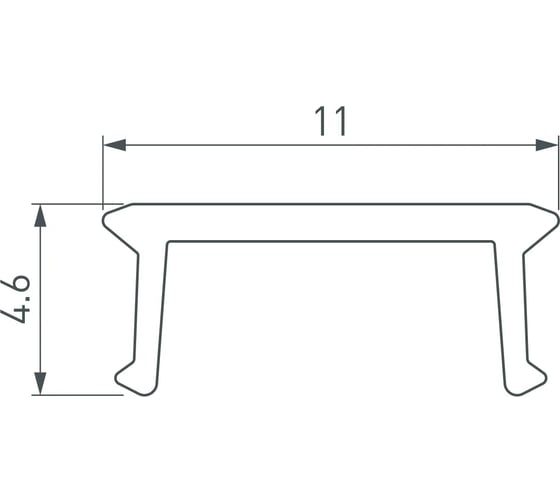 Экран Arlight COMFORT10-V-FANTOM-2000 OPAL 2м 052559
