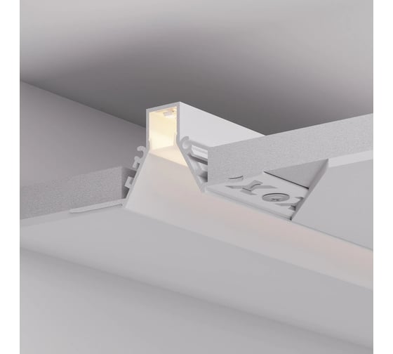 Профиль Arlight COMFORT10-V-FANTOM-2000 WHITE 2м 052538