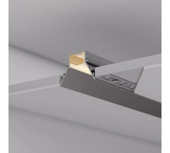 Профиль Arlight COMFORT21-V-FANTOM-2000 ANOD 2м 053032
