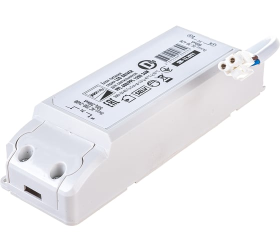 Драйвер Jazzway 800мА для PPL 600/1200 36w DC 30-42v 5008304