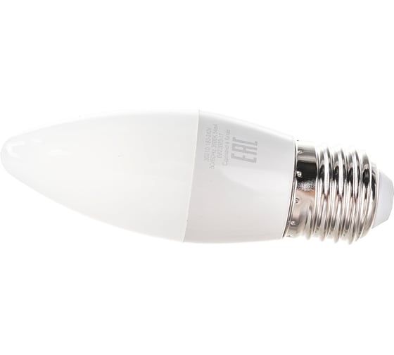 Лампа Gauss Elementary Свеча 10W 750lm 3000K E27 LED 1/10/100 30210