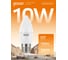 Лампа Gauss Elementary Свеча 10W 750lm 3000K E27 LED 1/10/100 30210 3