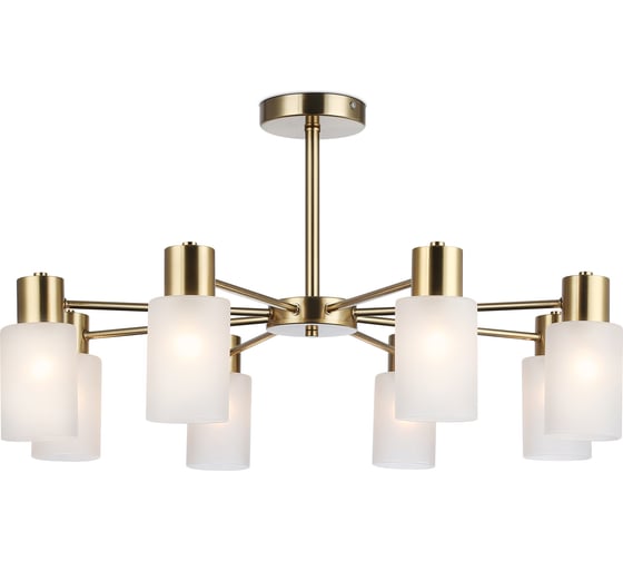 Светильник подвесной Ambrella light /8 BS латунь E14*8 max 40W 720*720*385 TR9584