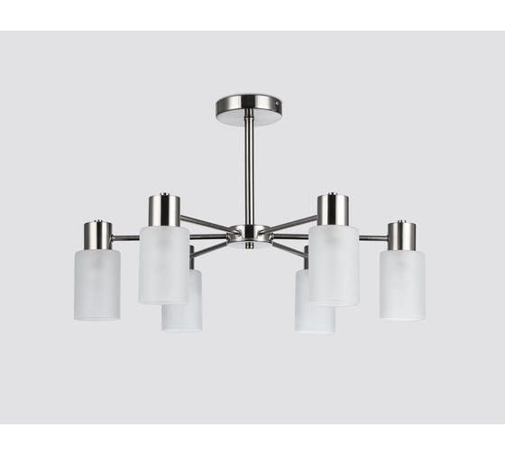 Светильник подвесной Ambrella light /6 SN сатин E14*6 max 40W 620*620*385 TR9572