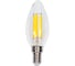 Лампа светодиодная Uniel прозрачная LED-C35-4W/3000K/E14/CL GLY01TR UL-00011936 2