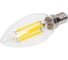 Лампа светодиодная Uniel прозрачная LED-C35-4W/3000K/E14/CL GLY01TR UL-00011936 4