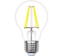 Лампа светодиодная Uniel прозрачная LED-A60-7W/3000K/E27/CL GLY01TR UL-00011934