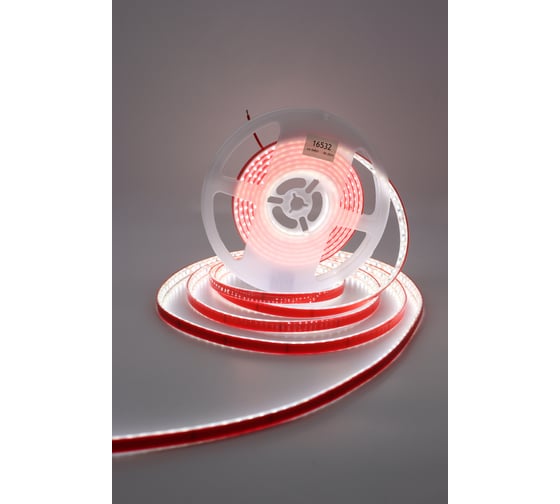 Лента светодиодная truEnergy 9W/m 6000K 24V SMD2835 120D IP68 700Lm 5м 16532