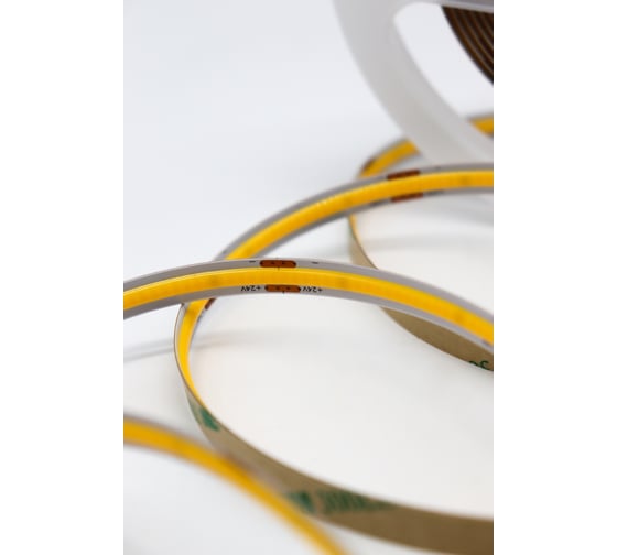 Лента светодиодная truEnergy 12W/m 4000K 24V COB 480D IP20 1300Lm 5м скотч 3M 16541