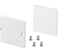 Заглушка Arlight SL-LINE-3638-LW WHITE глухая 1компл 040252(1)