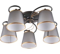 Люстра HIPER 5хE27х60Вт BLACK/GOLD H055-5