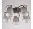 Люстра HIPER 5хE27х60Вт BLACK/GOLD H055-5 2