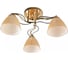 Люстра HIPER 3хE27х60Вт GOLD/CHROME H011-3 1