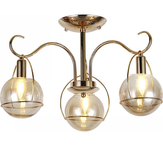 Люстра HIPER 3хЕ14х40Вт GOLD H108-3 1