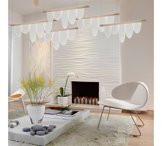 Подвесной светодиодный светильник Crystal lux VALENTIN SP22W LED GOLD