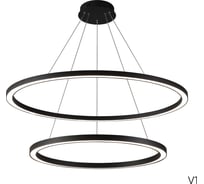 Подвесной светодиодный светильник Crystal lux FORTUNA SP123W LED BLACK