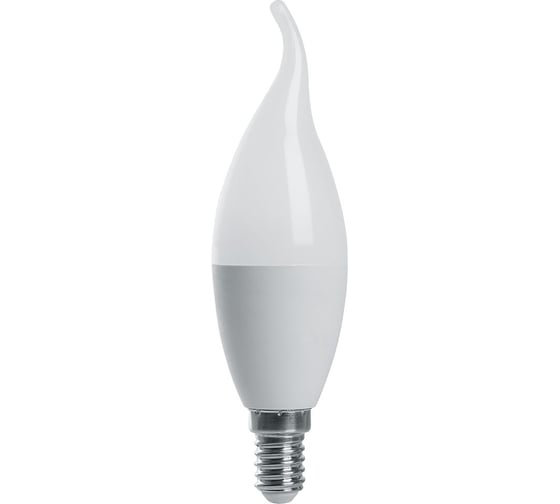 Светодиодная лампа FERON LB-970, 13W, 230V E14 4000K свеча на ветру 38113