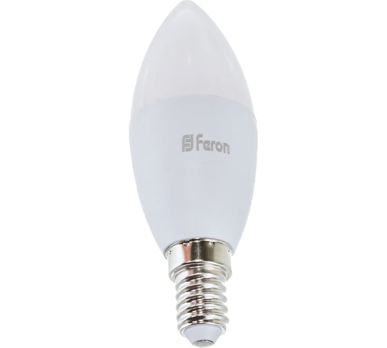 Светодиодная лампа FERON LB-970, 13W, 230V E14 2700K свеча 38107