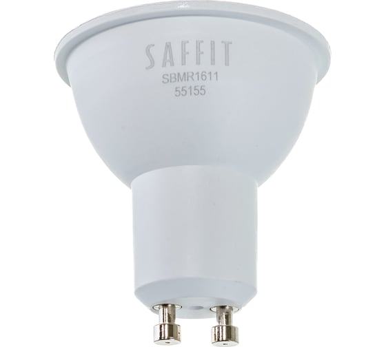 Светодиодная лампа SAFFIT SBMR1611 11W GU10 4000K 230V MR16 55155