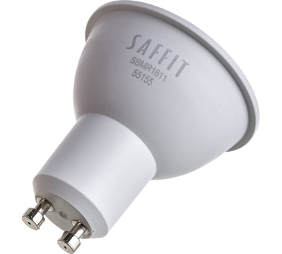 Светодиодная лампа SAFFIT SBMR1611 11W GU10 4000K 230V MR16 55155