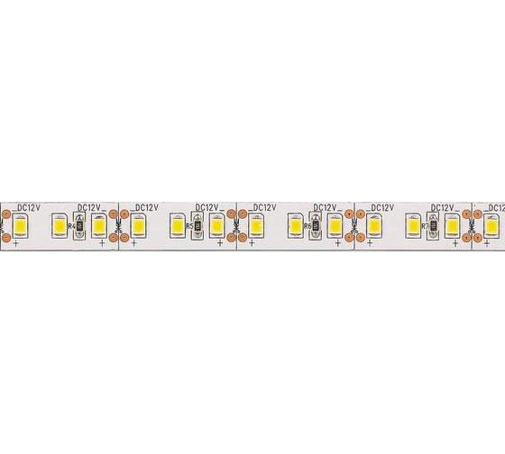Светодиодная лента FERON LS612 120SMD 2835 /м 9.6Вт/м 12V 5000х8х1.22мм 4000К, IP20 41448
