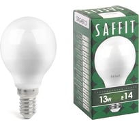 Светодиодная лампа SAFFIT SBG4513 13W 4000K 230V E14 G45 55158