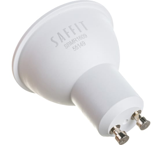 Светодиодная лампа SAFFIT SBMR1609 9W GU10 4000K 230V MR16 55149