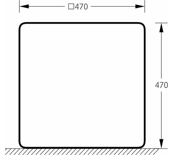 Светильник напольный m3light CUBE E27 50см IP40 RGBW set 57322540