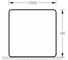 Светильник напольный m3light CUBE E27 35см IP65 3000K 56362010 3