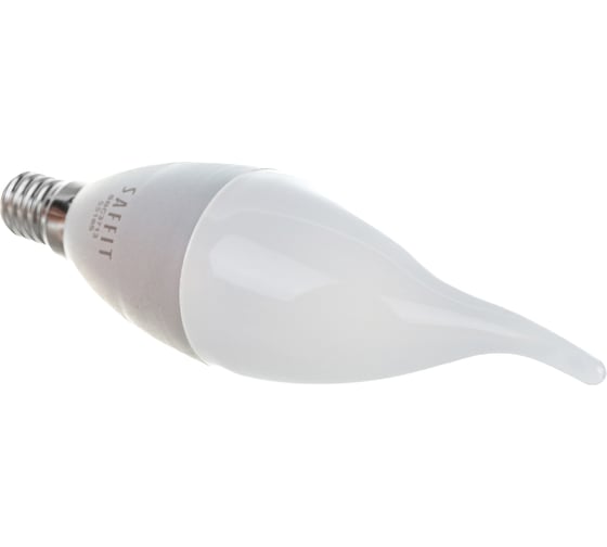 Светодиодная лампа SAFFIT SBC3713 13W 4000K 230V E14 C37T свеча на ветру 55165