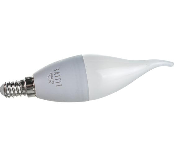 Светодиодная лампа SAFFIT SBC3713 13W 4000K 230V E14 C37T свеча на ветру 55165