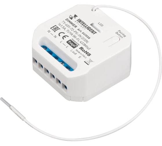 Диммер INTELLIGENT ARLIGHT TY-601-72-PS-IN IARL, IP20 Пластик, 3 1шт 041588 1