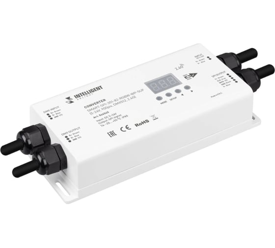 Конвертер INTELLIGENT ARLIGHT SMART-SPI-301-82-RGBW-WP-SUF IARL, IP65 1шт 046545 1