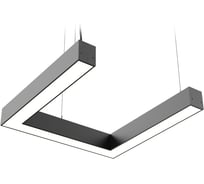 Аварийный светильник DIODEX Led, Микко Кламп, 60Вт, 5500К, опал, черный, 1 час, DALI 4603789798579