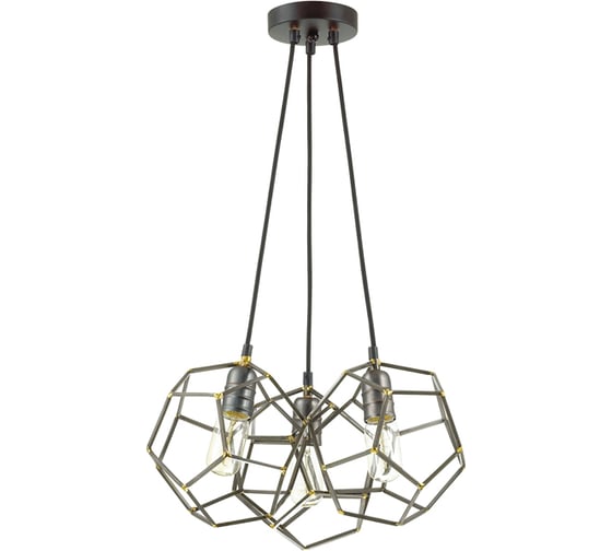 Люстра LUMION ERVIN металл, E27, 3х60W 3739/3