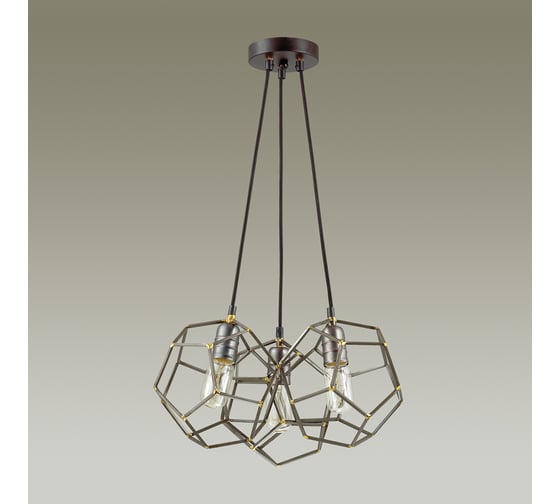 Люстра LUMION ERVIN металл, E27, 3х60W 3739/3