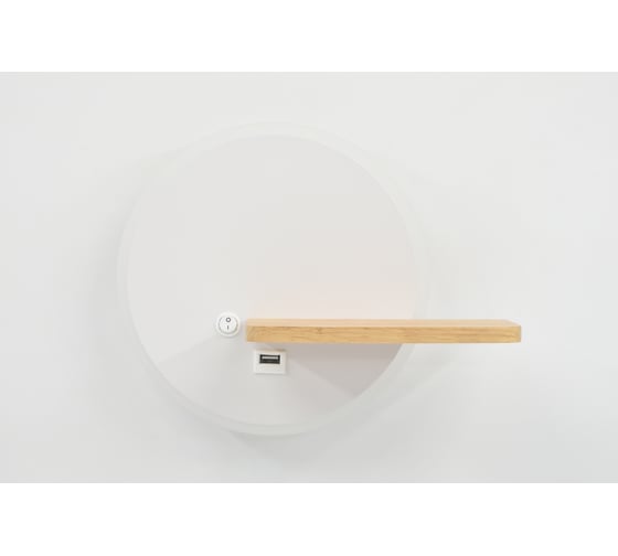 Светильник настенный Rivoli Anastasia 6154401 светодиодный LED 22 Вт 4000 К с выключателем Б0066439